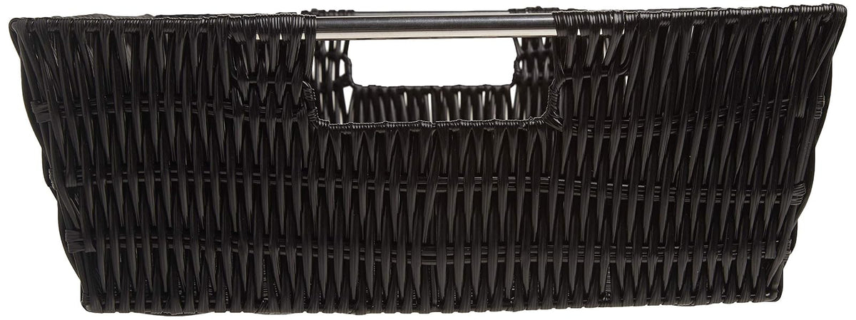 Whitmor Rattique Estante Bolsa, Negro, 1