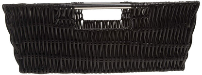 Whitmor Rattique Estante Bolsa, Negro, 1
