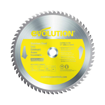 Evolution Power Tools Hoja de Sierra para Corte de Metal - 12\\ - Stainless Steel