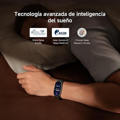 XIAOMI Band 10 Smartwatch, iOS & Android, 5ATM, Plata | Pantalla AMOLED de 1.72", Hasta 21 días de Batería, 150+ Modos Deportivos, Gestión de Sueño Optimizado y Heart Rate