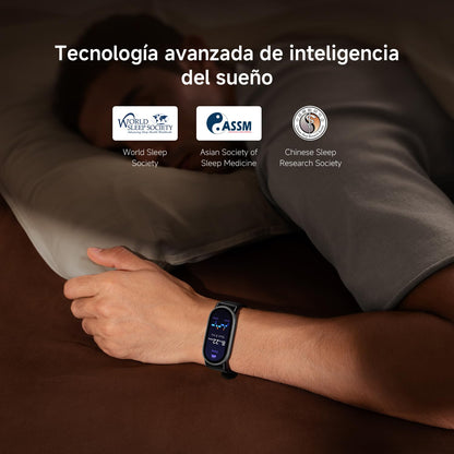 XIAOMI Band 10 Smartwatch Negro - Batería de hasta 21d, Pantalla AMOLED de 1.72", Compatible con Android y iOS, Gestión de Sueño Optimizado y HR, Asistente Personal de Salud, Resistencia al agua 5 ATM