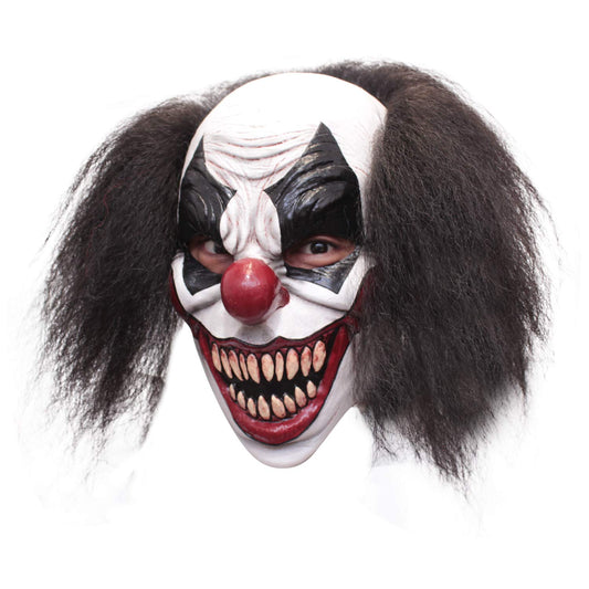 Darky the Clown, Máscara de Látex de Payaso Diabólico, Máscaras de Halloween de Payasos Poseídos Maléficos, Ideales para Fiestas de Disfraces