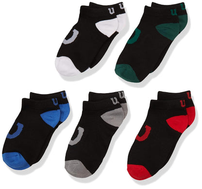 Wilson,Tin para Niño, SÚPER SUAVE, Talla Chica, Mediana y Grande - 17.5 - 21.5 cm - Negros con Logo en Empeine de Colores - 10