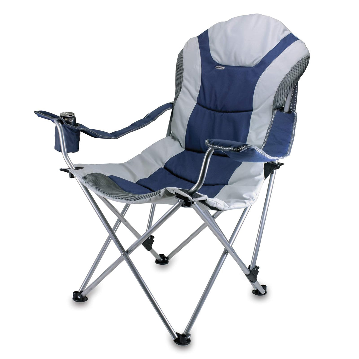 ONIVA - a Picnic Time Brand Portable Reclining Camp Chair, Navy