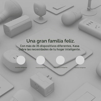 Kasa Smart WiFi Plug Lite by TP-Link - 12A, no requiere Hub, funciona con Alexa y Google (HS103P4)