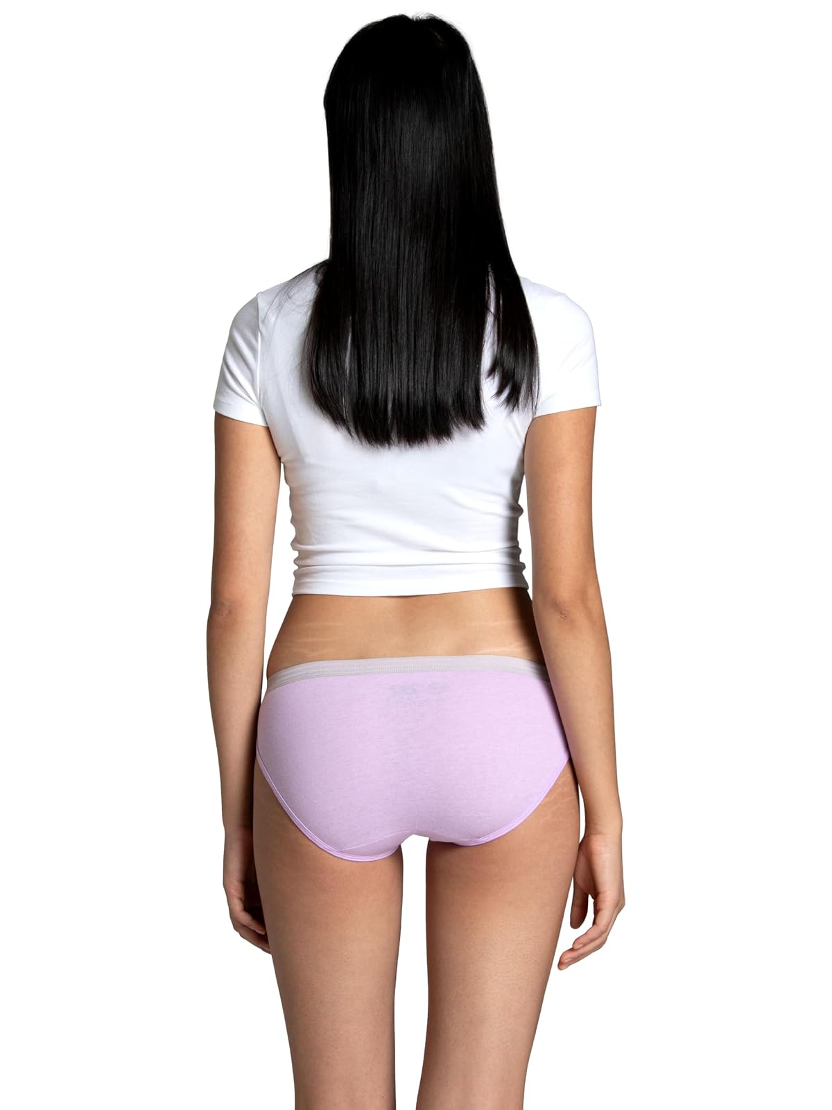Fruit of The Loom Fruit of The Loom - Bikini de algodón para Mujer, 12 Unidades Ropa Interior para Mujer