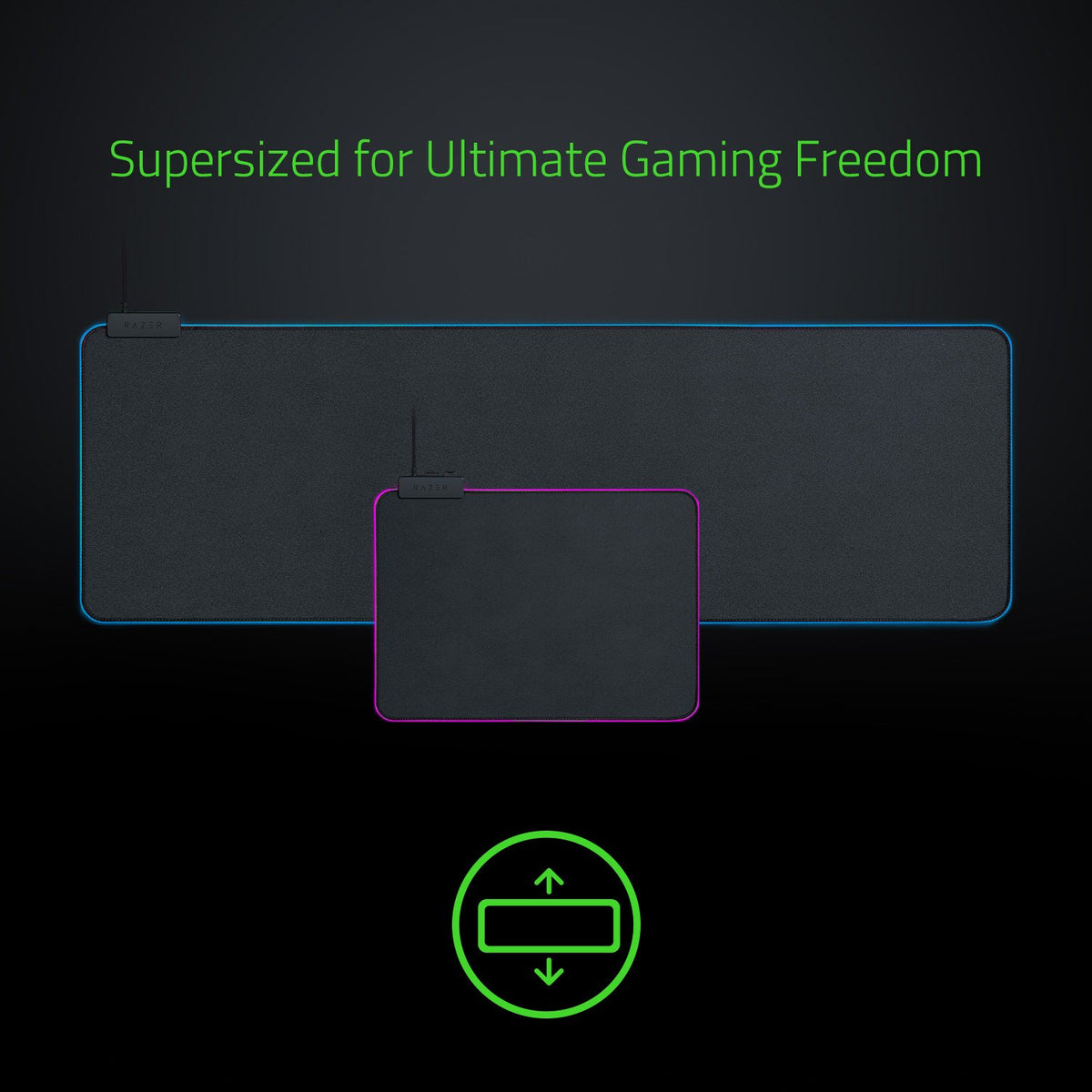 Razer Goliathus Chroma Mousepad Gaming con Iluminacion Chroma RGB - Alfombrilla para Mouse
