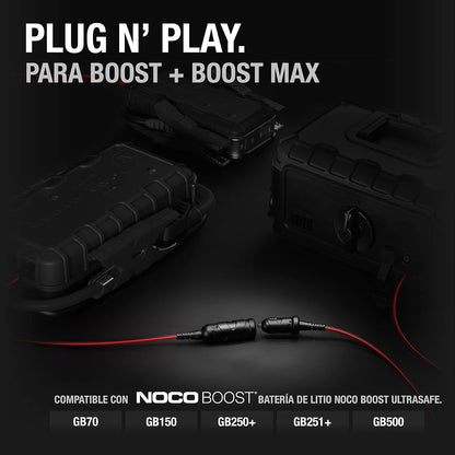 NOCO GBC010 Kit de Accesorios Boost XGC de 12V GBC010 para Arrancadores de Emergencia de Litio UltraSafe GB70, GB150, GB250, GB251 y GB500