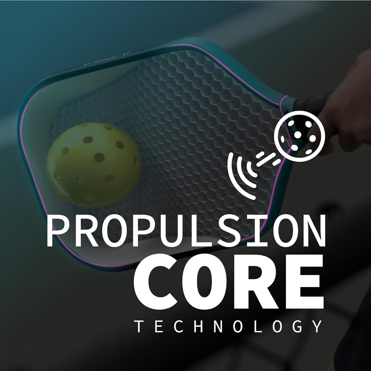 JOOLA Tyson McGuffin 3S Pickleball Paddle- Elongated Shape w/Shorter Handle. Charged Carbon Surface Technology for Power and Spin. NFC Chip Enabled and UPA-A