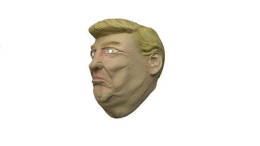 Ghoulish Productions Máscara de Presidente de Estados Unidos, Disfraz de Persona Famosa Ideal para Halloween