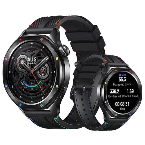 XIAOMI Watch S4 con GPS, iOS & Android, Modo Deportivo Avanzado, Rainbow | Pantalla AMOLED de 1.43'', Hasta 10 días de Batería, 150+ Modos Deportivos, Monitor Frecuencia Cardíaca y Sueño