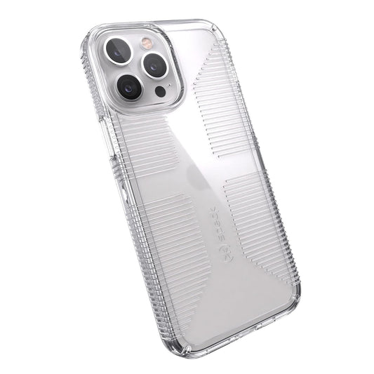 Speck - Funda para iPhone 13 Pro MAX, protección contra caídas para teléfonos iPhone 12 Pro MAX y iPhone 13 Pro MAX, Compatible con MagSafe, Agarre Extra, antiamarilleamiento y antidecoloración,