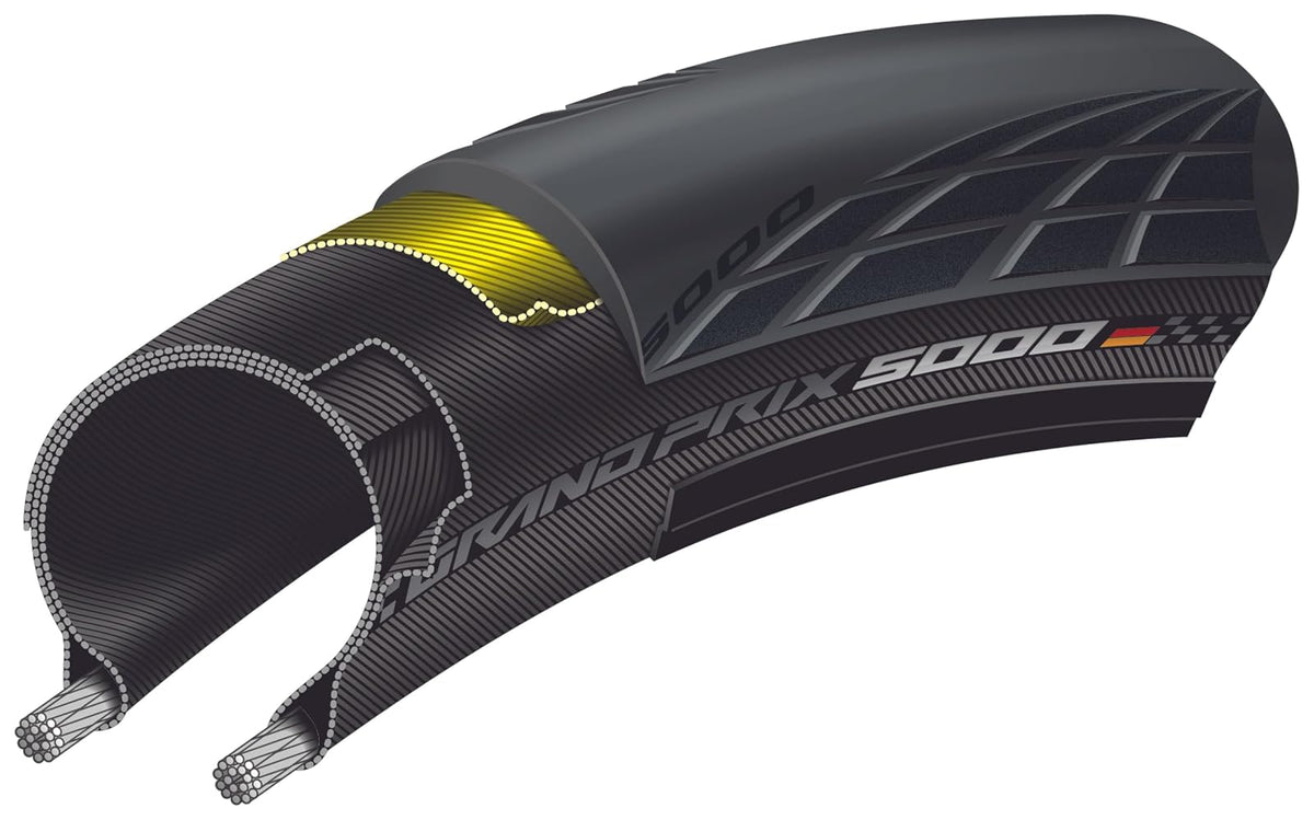 Continental Grand Prix 5000 Performance Llanta para Bicicleta de Carretera