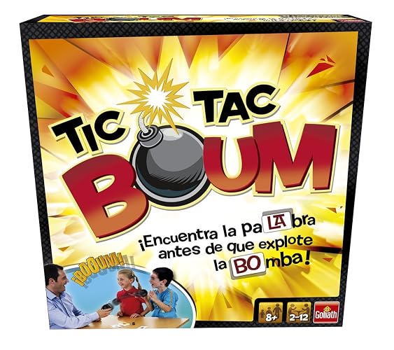 Goliath Games Juego de Mesa Tic TAC Boum