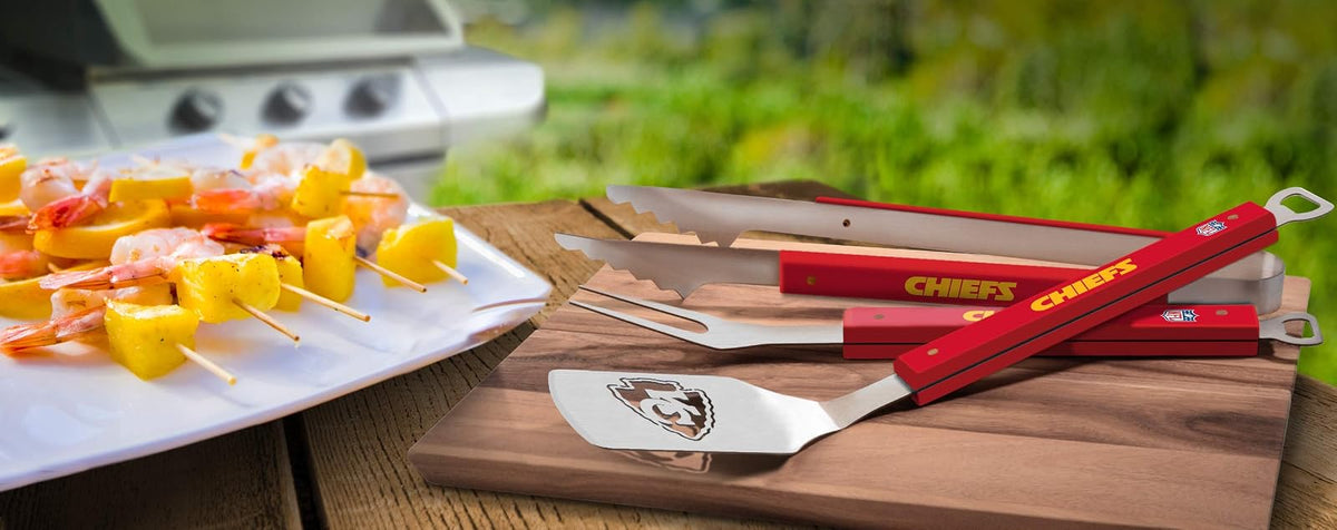 YouTheFan NFL Unisex Serie Spirit - Set de 3 Piezas BBQ