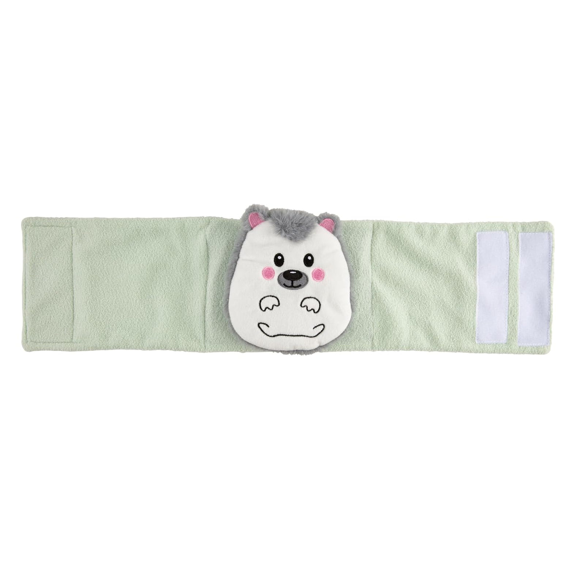Dr. Brown's Baby Gripebelt para alivio de cólicos, envoltura de abdomen calentada, cinturón de envolver bebé para alivio de gas, alivio natural para malestar estomacal en bebés y niños pequeños, erizo, 0-3 m