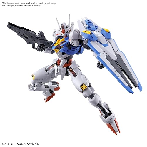 Bandai Hobby - Kit de Figura de Mobile Suit Gundam: The Witch from Mercury, 03 Gundam Antena, Bandai Spirits, Escala HG 1/144