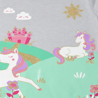 The Children's Place - Camisetas gráficas de Manga Corta para bebés y niñas, Paquete de 3