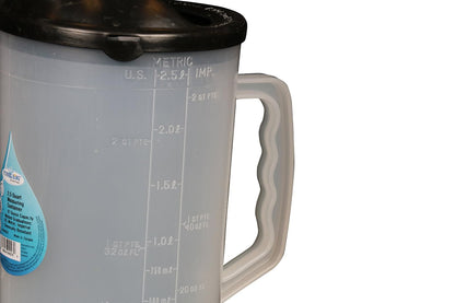 WirthCo 94026 Funnel King Contenedor de Medición Graduado con Boquilla, Negro, 86 Onzas