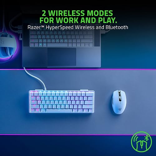 Razer Orochi V2 - Ratón Gamer Inalámbrico, White Edition