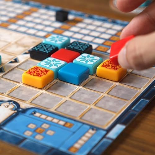 Asmodee Azul: Juego de Mesa y Estrategia - 2 a 4 Jugadores - Edad Recomendada 8 Años en Adelante - Estrategia Abstracta - Azulejos - Unisex - Multicolor