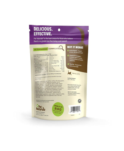 Pet Naturals Daily Multi Vitaminas Para Gatos, Refuerza El Sistema Inmune y Vitalidad Diaria