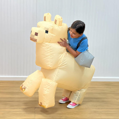 Disfraz inflable de Minecraft, accesorio oficial de Minecraft para niños, talla única, Llama