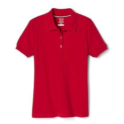 French Toast Polo Escolar Manga Corta Cuello Picot Niña - 14-16 - Rojo -