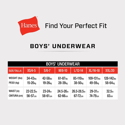 Hanes Underwear, Boxer Briefs for Boys and Toddlers, Soft Cotton, 7 and 10 Packs Ropa Interior de Hombres Niños