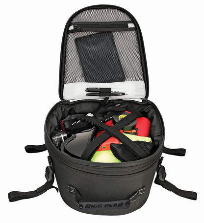 Nelson-Rigg Trails End Adventure Bolsa de Cola para Motocicleta RG-1055, Negra