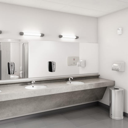 Rubbermaid Commercial Products - Dispensador de jabón y desinfectante para Manos AutoFoam Color Negro Perla sin Contacto para Montaje en Pared Funciona con Pilas para baños en oficinas/hoteles
