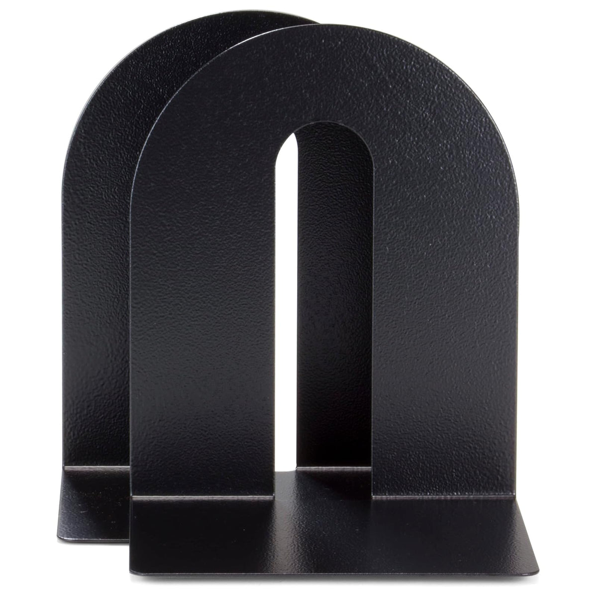 Officemate® OIC® - Sujetalibros magnéticos Resistentes, 10 x 8 x 8 Pulgadas, Color Negro, Juego de 2