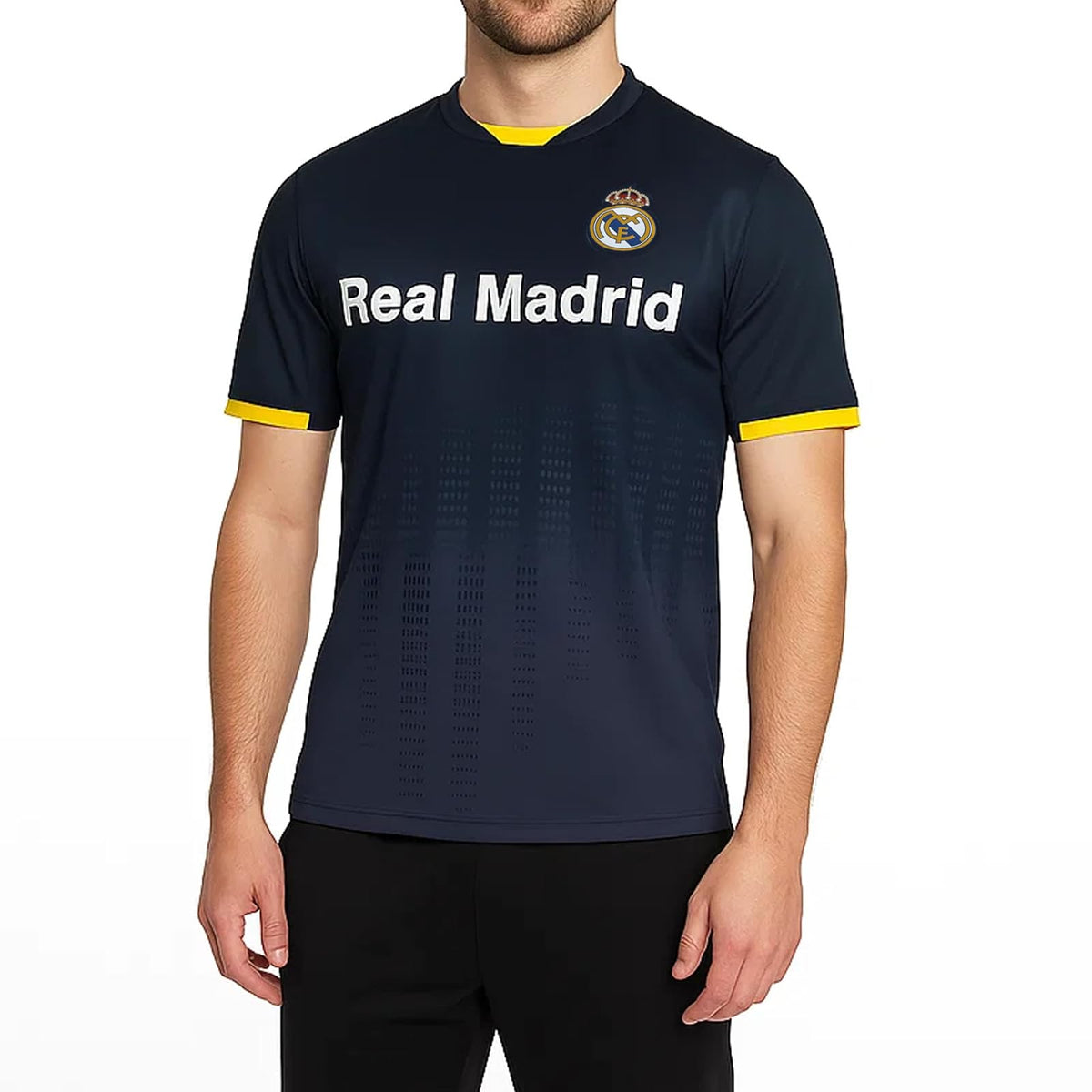 Icon Sports Real Madrid Jersey Frequency Unisex - CH - Azul Marino
