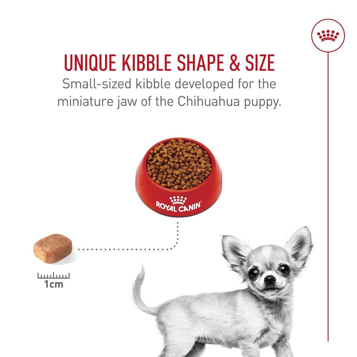 ROYAL CANIN, Puppy - Chihuahua, Croquetas para Perro, 1.1kg