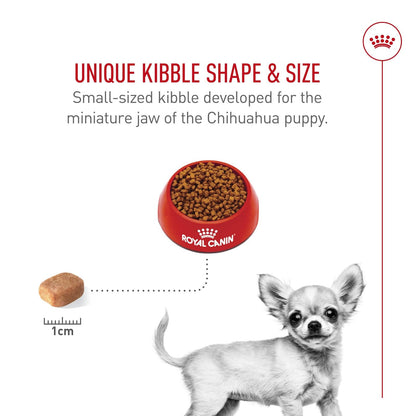 ROYAL CANIN, Puppy - Chihuahua, Croquetas para Perro, 1.1kg
