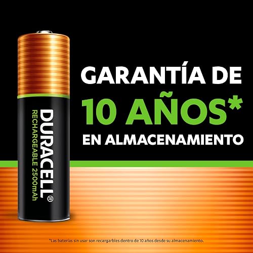 Duracell Pila Recargable AA - Pack x2 2500mAh