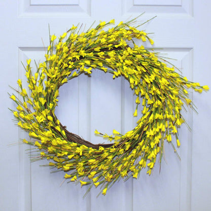 Worth Imports Corona Forsythia de 22 Pulgadas