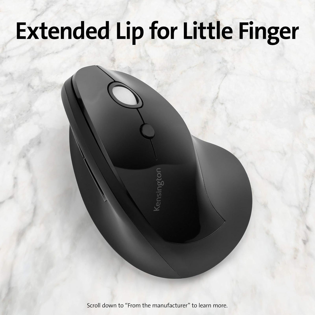Kensington Mouse Vertical inalámbrico, Pro Fit ergonómico. K75501WW