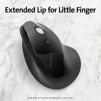 Kensington Mouse Vertical inalámbrico, Pro Fit ergonómico. K75501WW