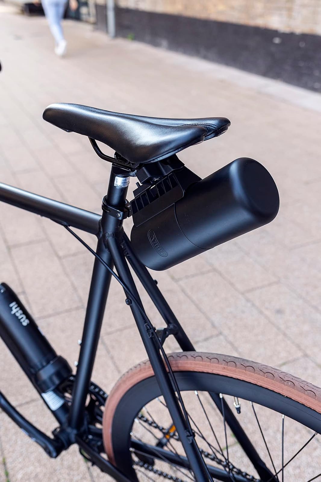 ABUS QuickStore QST - Mini caja de transporte para cerraduras de cadena ABUS con 6 mm de grosor y 85-110 cm de longitud