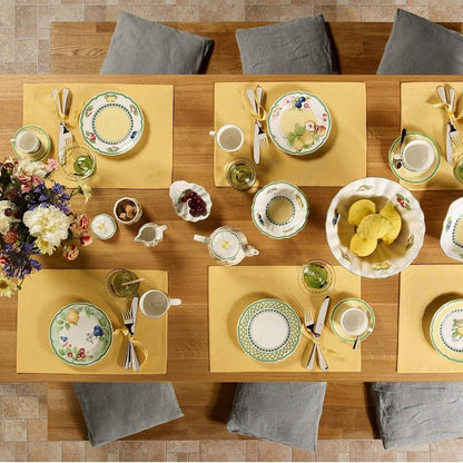 Villeroy & Boch French Garden Fleurence Azúcar cubierto, 7.5 onzas, porcelana premium, blanco/multicolor