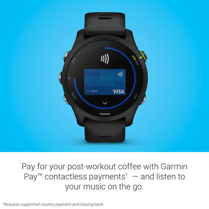 Garmin Forerunner 255 Music Negro, 45 mm