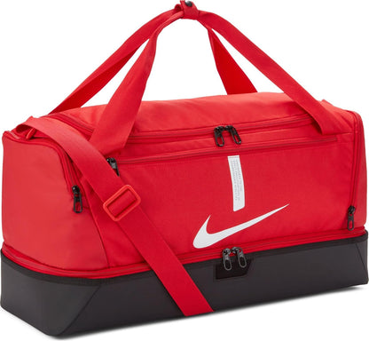 Nike Bolsa de Lona Academy Team Entrenamiento Talla M - Una talla - Rojo universitario - negro - blanco