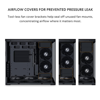 Lian LI Dynamic Mini V2 Black – Cristal Temp ATX/mATX en un Pro Compact Gamer Case