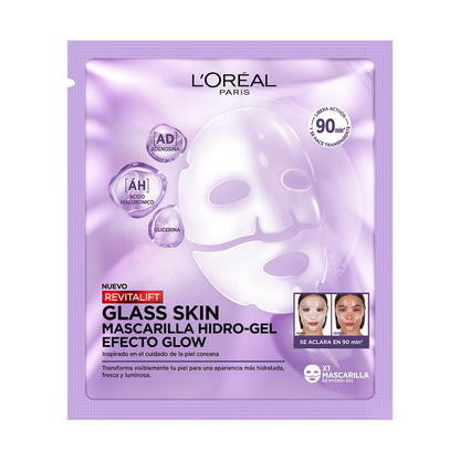 L'Oréal Paris Revitalift Glass Skin Sérum Ligero Hidratante, 50 ml - Mascarilla - 30 g (Paquete de 1)