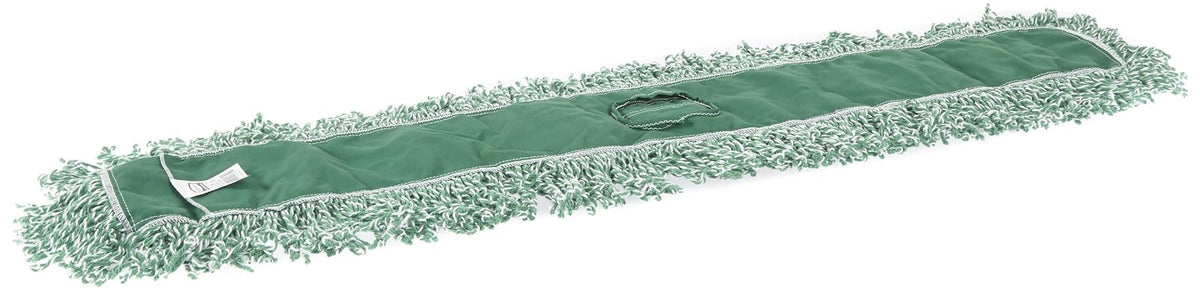 Rubbermaid Commercial FGJ85900GR00 - Trapeador para Polvo (Mezcla de Microfibra, 182.88 cm), Color Verde, Verde, 1.21 Metros (48 Pulgadas)