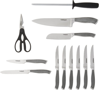 Cuisinart C77SS 13P 13 piezas Colección Graphix Bloque para juego de cuchillos, acero inoxidable