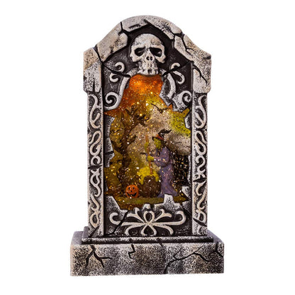 Kurt Adler Kurt S. Adler Mesa de Mesa LED de 10.5 Pulgadas para Halloween para Tumba acuática, Multicolor