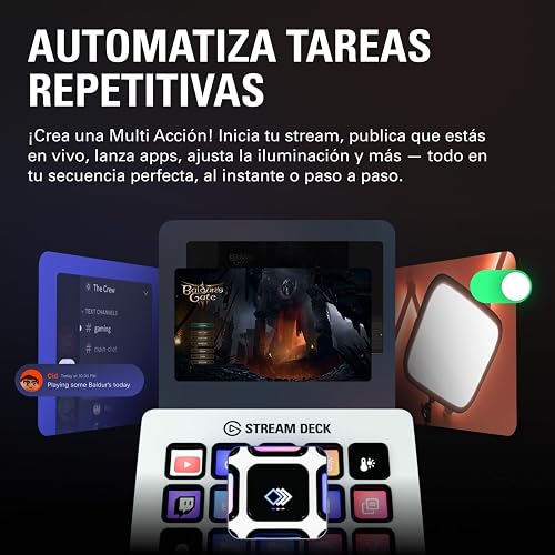 Elgato Stream Deck MK.2 White, controlador de estudio