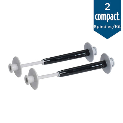 Kit de husillo compacto sin núcleo para dispensador Bobrick por GP PRO (Georgia-Pacific), 50011, gris, 2 husillos por kit